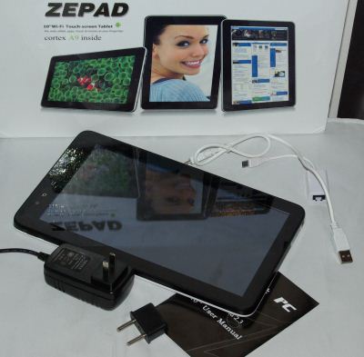 logo article Tablette tactile 10 pouces Zenithink ZEPAD ZT280 C91 / C92 évolutive Android 4 en test