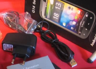 logo article Test téléphone Android 2.3 Double SIM Chinois « G14 Sensation »