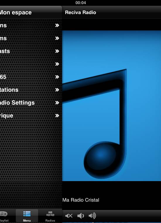 L'application Grace Remote