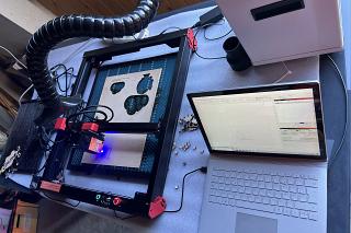 Test Algolaser Alpha, une graveuse découpeuse Laser 22 (...) à la une