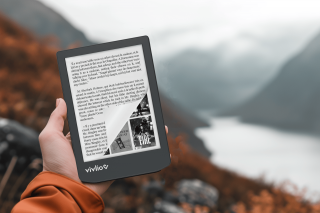 Bon plan relatif Liseuse ebook 6" Vivlio Light Zen Noir à 84,99€