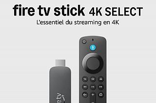 Le dernier Fire TV Stick 4K Select à 19,99 (-64%)