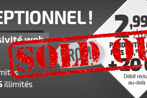 Forfait mobile Illimité 20GO à 2€99 pendant 1 an @ Leclerc (...)
