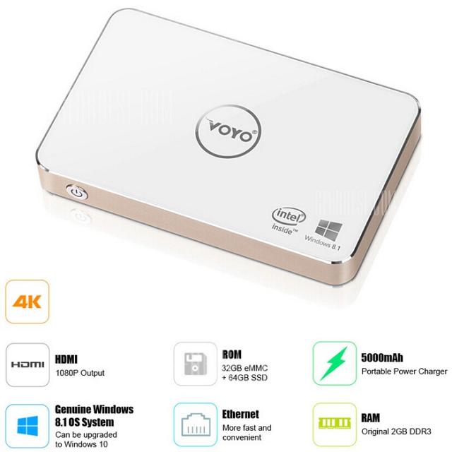 MiniPC Windows 8.1 VOYO V2 