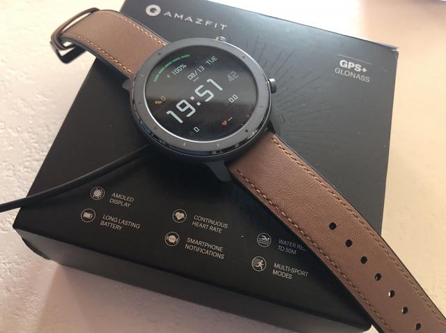 L'Amazfit GTR fait bel effet