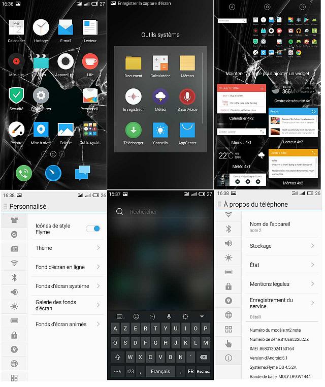 Flyme, la couche spéciale de Meizu au dessus d'Android