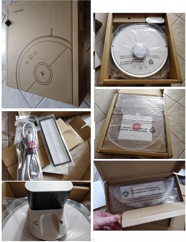 Le Roborock S50 est livré complet