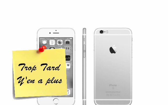 Smartphone iPhone 6 128 GO Gris Sidéral, argent ou doré (...)