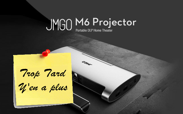 JMGO M6, Projecteur Vidéo portable 3D Android DLP (...)