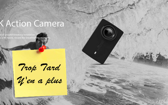 La nouvelle caméra Sport Xiaomi YI 4K ultraHD disponible (...)