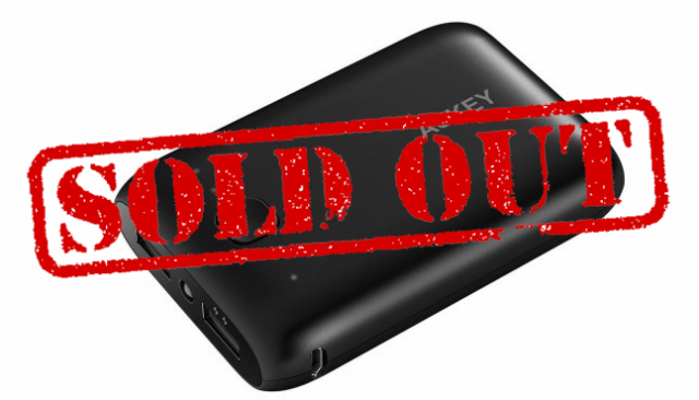 Batterie Externe Aukey 10000mah double USB à 8€99 @ (...)
