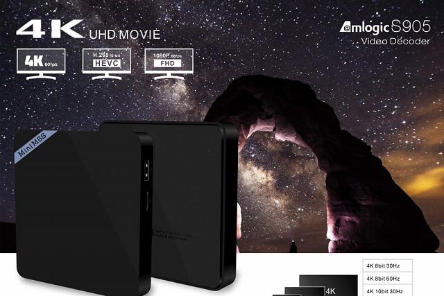 Nouvelle Box Android 4K Mini M8S Amlogic S905