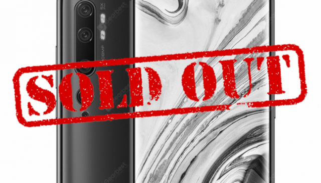 Xiaomi Mi Note 10 Global noir, le Smartphone Photo à (...)