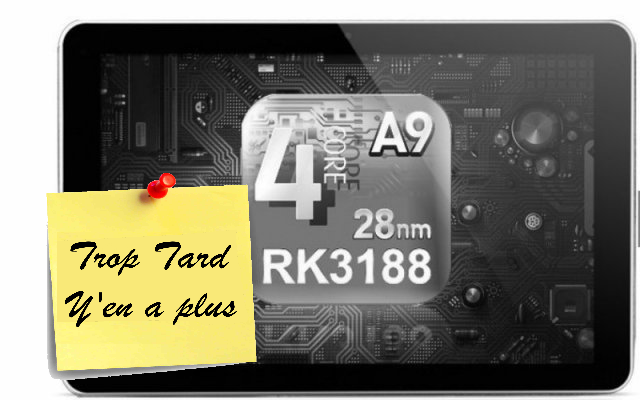 CUBE U30GT2, tablette Android Quadricoeur Rockchip écran (...)