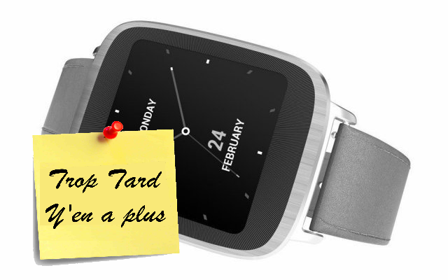 Asus ZenWatch, la Smartwatch élégante pour 99€