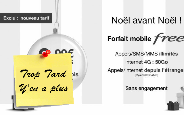 Vente Privée Free Mobile 2€99 Appels/SMS/MMS illimités (...)