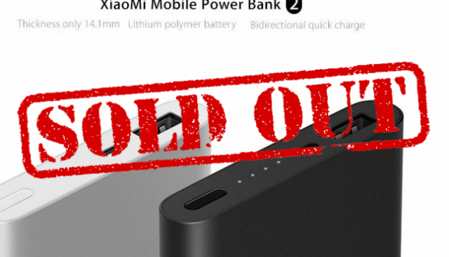 Batterie externe Xiaomi 10000mAh ultra fine à 14€23