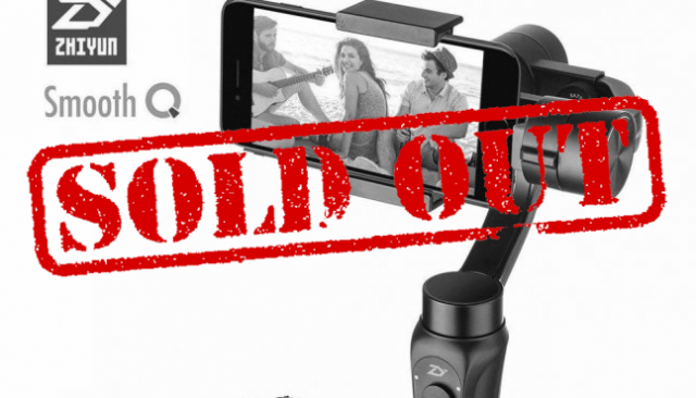 Zhiyun Stabilisateur 3-axes Gimbal Smooth Q pour (...)