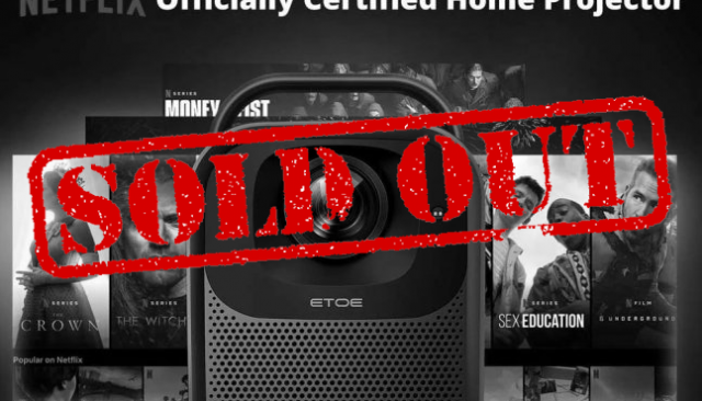 ETOE Seal Pro, Projecteur vidéo certifié GoogleTV , 1000 (...)