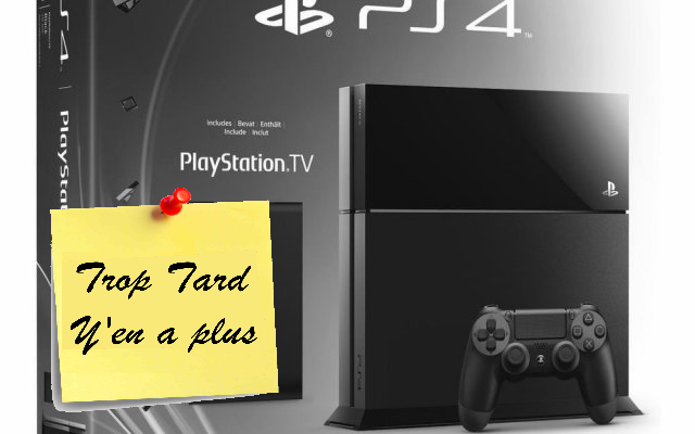 Console PS4 500 Go Noire + Playstation TV + 3 jeux à (...)