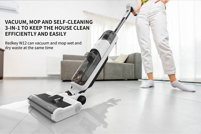 Redkey W12, un nouvel Aspirateur balai laveur à bon (...)