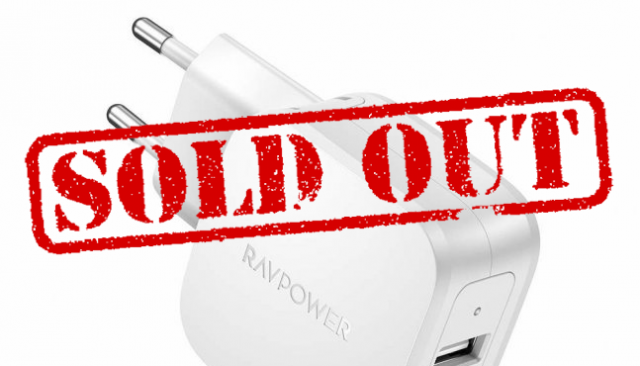 Chargeur double port USB intelligent RAVPOWER à 6€49 @ (...)