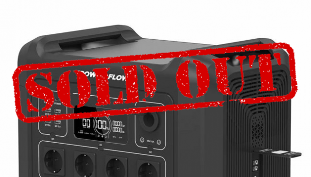 La station electrique iPowerflow UPP-2400, 2232Wh/2400W, 13