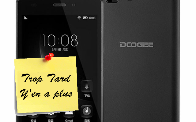 Smartphone Doogee X5 pro, un bon premier prix 4G pour (...)