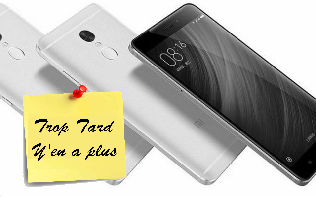 Xiaomi Redmi Note 4 Global , 3/32Go, à 111€ [testé 5 (...)