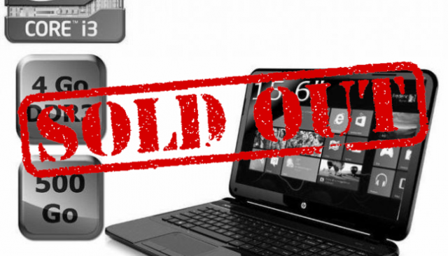PC Portable HP Pavilion Sleekbook Core-i3 349€99