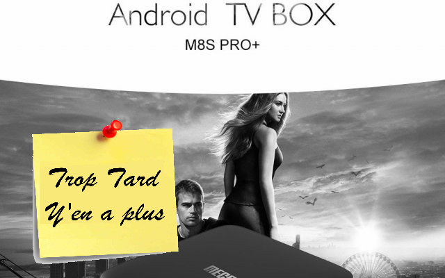 Box TV 4K Android MECOOL M8S Pro + Amlogic S905X (...)