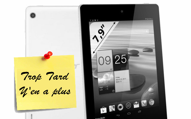 tablette Acer Iconia Tab A1-810, Quad Core, IPS, GPS (...)