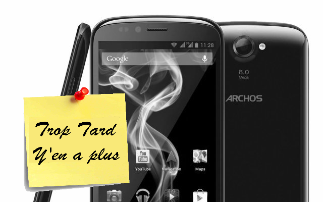 Smartphone ARCHOS 53 Platinum à 119€ (Val 200€) vente (...)