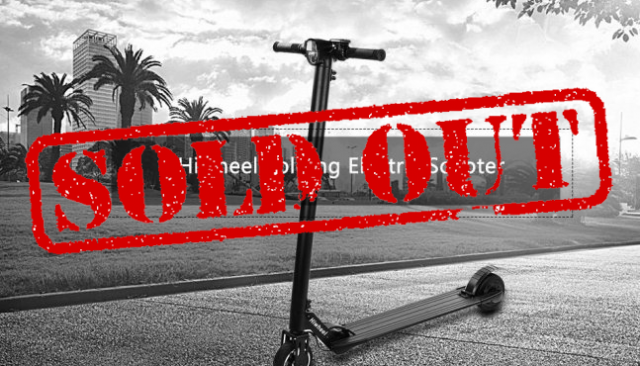 Trottinette électrique pliable Hiwheel S3 22 km/h à (...)