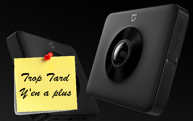 Caméra 360° VR Xiaomi MIJia Sphere 3.5K à 86€10 [en (...)