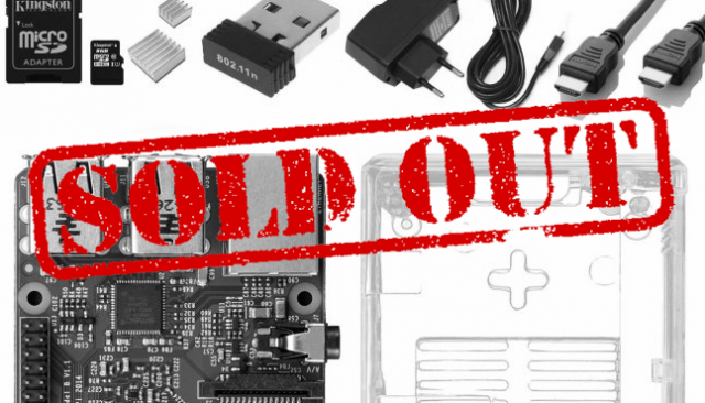Kit démarrage Raspberry Pi 2 Boitier Wifi Alim etc .. (...)