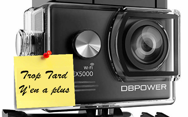 Caméra Sport DBPOWER EX5000 WIFI 14MPx Full HD à 25€99 @ (...)