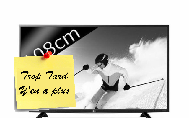 LG TV 43LF5100 Full HD 1080p 108cm (43 pouces) (...)