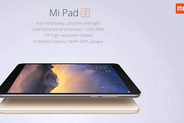 La tablette XiaoMi Mi Pad 2 Retina au look iPad est (...)