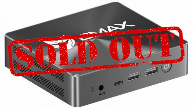 Le MiniPC BMAX B6 Plus, Core i3-1000NG4, 12 GO RAM, 512 (...)