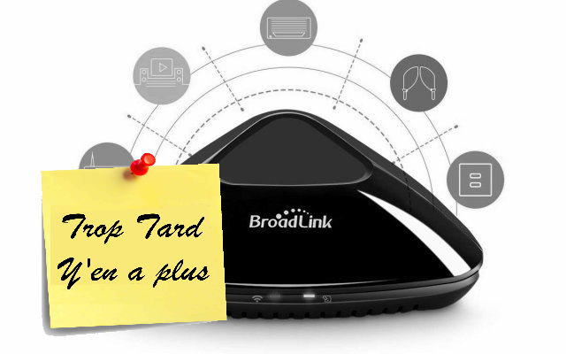 Broadlink RM Pro +, contrôlez vos appareils Infra Rouge (...)