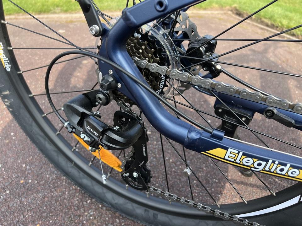 Le dérailleur 7 vitesses SHimano