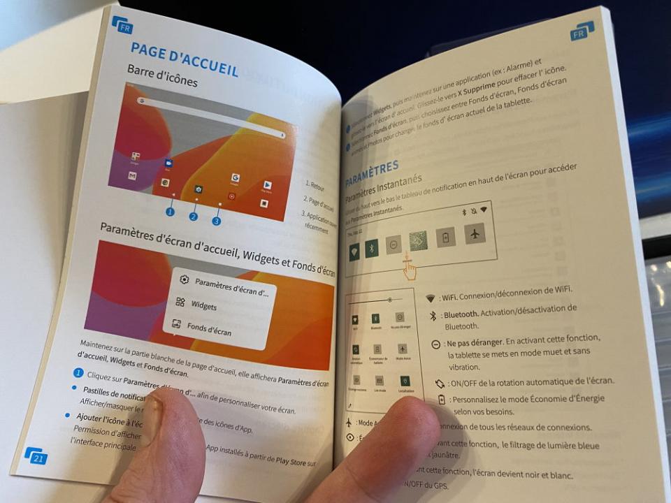 Bon point que la documentation en Français