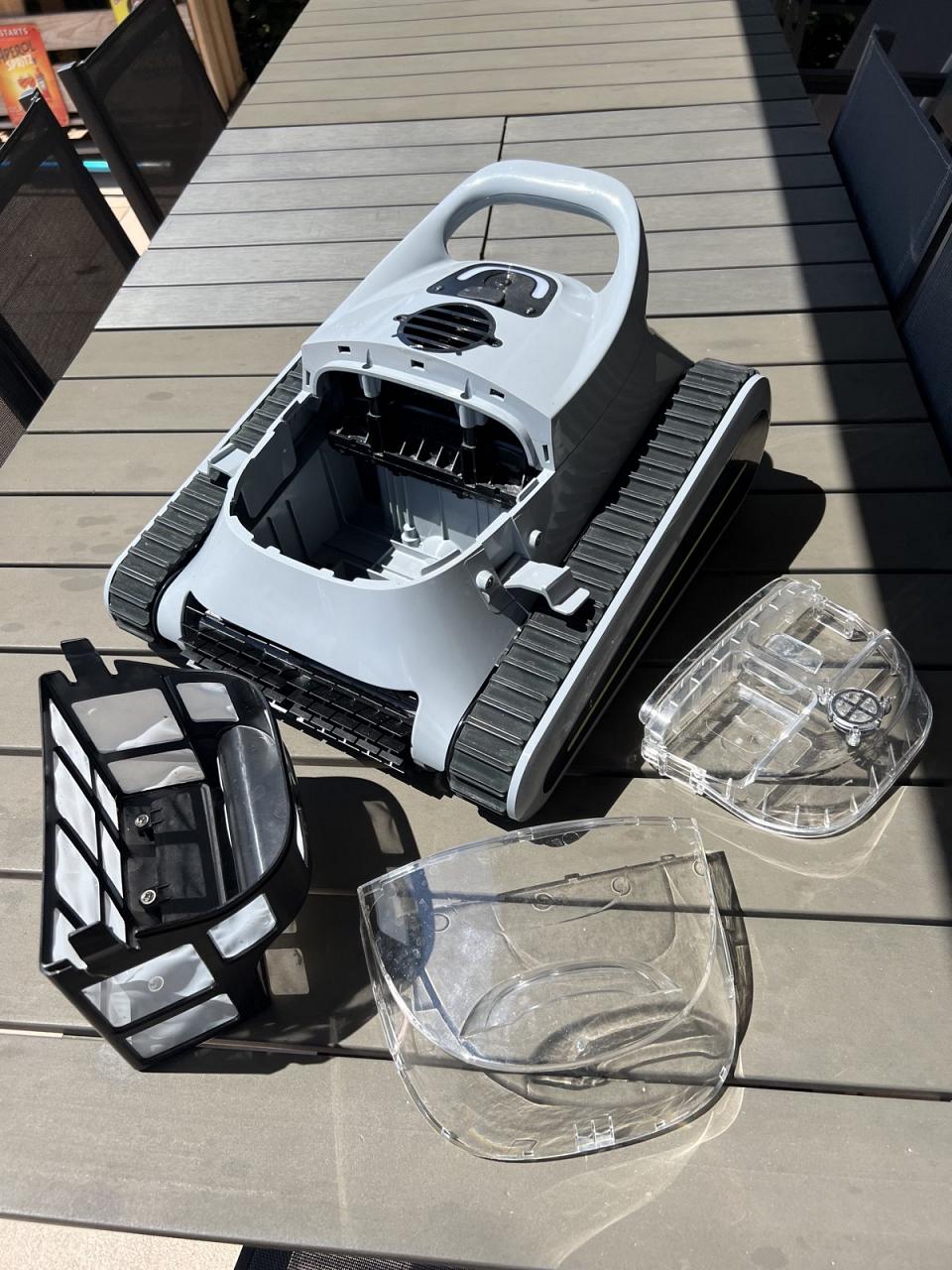 Le panier et ses couvercles