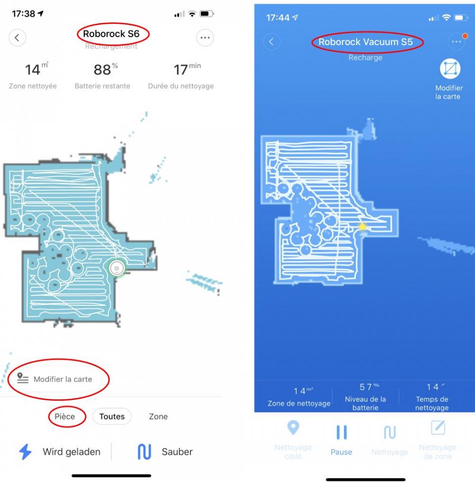 Evolution douce de l'application 