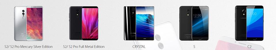 La gamme UMIDIGI