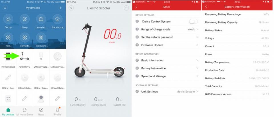 L'application MI Home et son plugin trottinette