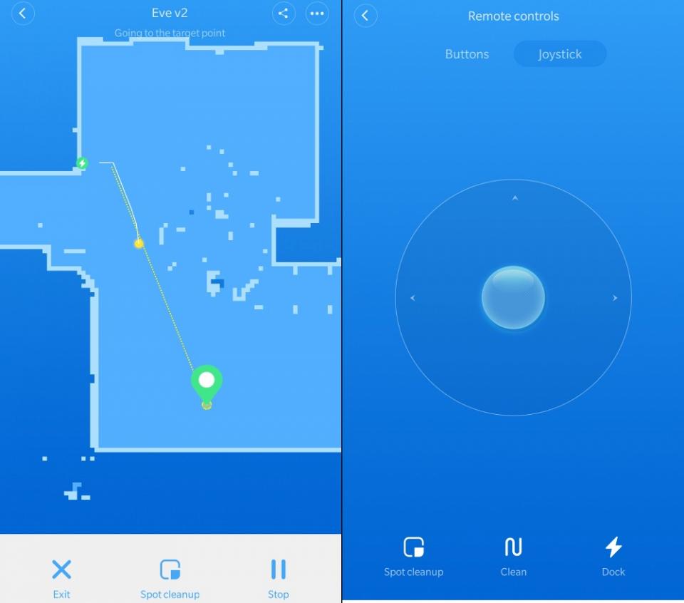 Diriger son aspirateur à distance est possible via la carte ou une télécommande