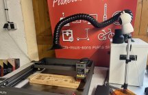 Logo Test machine gravure Laser Creality Falcon2 40 watts (...)