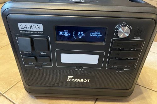 La station électrique Fossibot F2400 compatible solaire (...) à la une